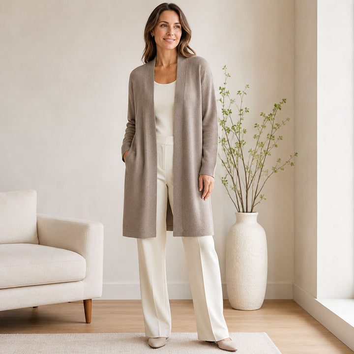 Amelia Open-Front Cardigan
