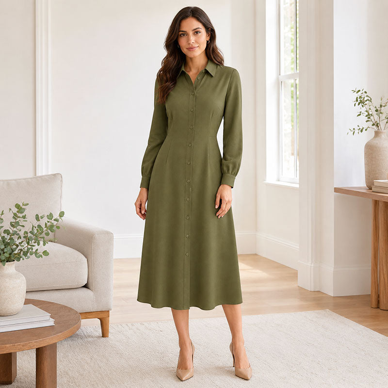Aveline Shirt Dress