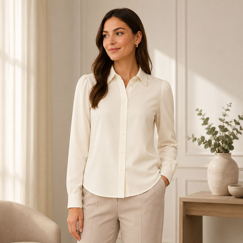 Camille Button Blouse