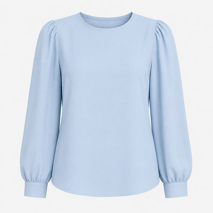 Celia Puff-Sleeve Blouse